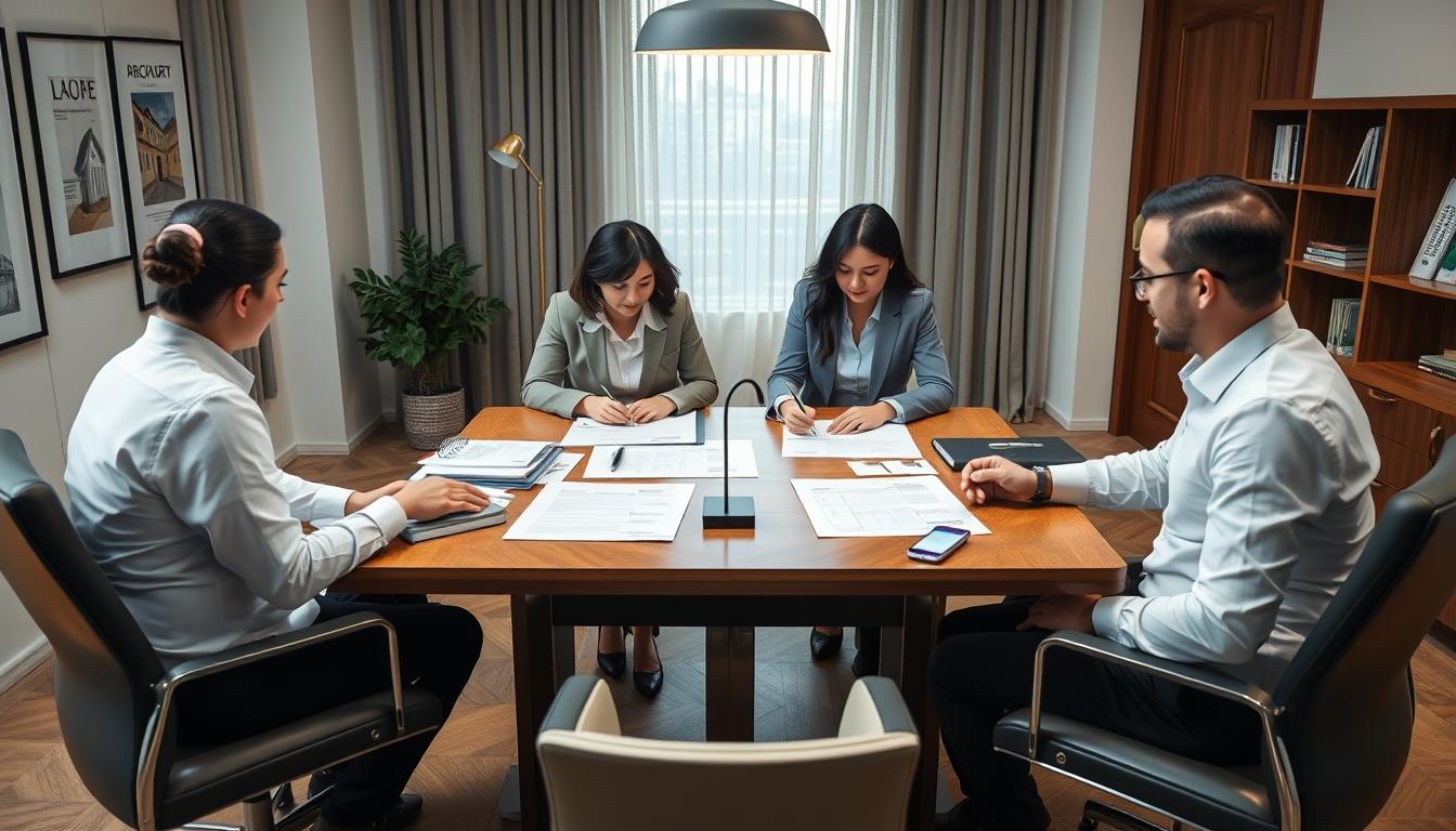 Business contract documents